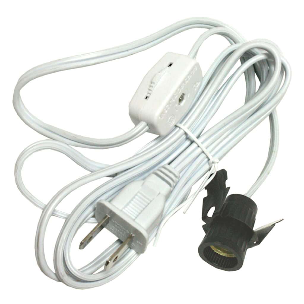 Westinghouse Lighting Cord Set W/Skt And Switch 6Ft 7000300 