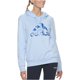 thumbnail image 1 of adidas Badge of Sport Floral Logo Sudadera con capucha para mujer azul XS Adidas Sudadera, 1 of 1