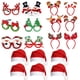 thumbnail image 1 of Gafas de decoración CUTICAT para fotografía y sombreros de Santa 9 PIEZAS, 1 of 7