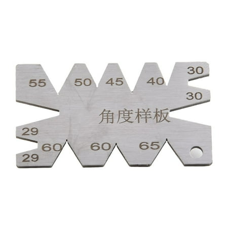 

Leke Stainless Iron Thread Cutting Gauge Tool Setting Template Angle Template Gauge