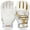 White/Gold, variant on Franklin Sports USA Softball Women's Softball Batting Gloves - Classic X Fastpitch + Slowpitch Softball Girls Batting Gloves - Youth Girls Batting Glove Pair - White + Blue - Youth Small
