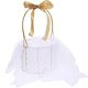 thumbnail image 4 of White Iron Decorative Basket for Home Storage and Display with Handles 10.2 Inches, 4 of 4