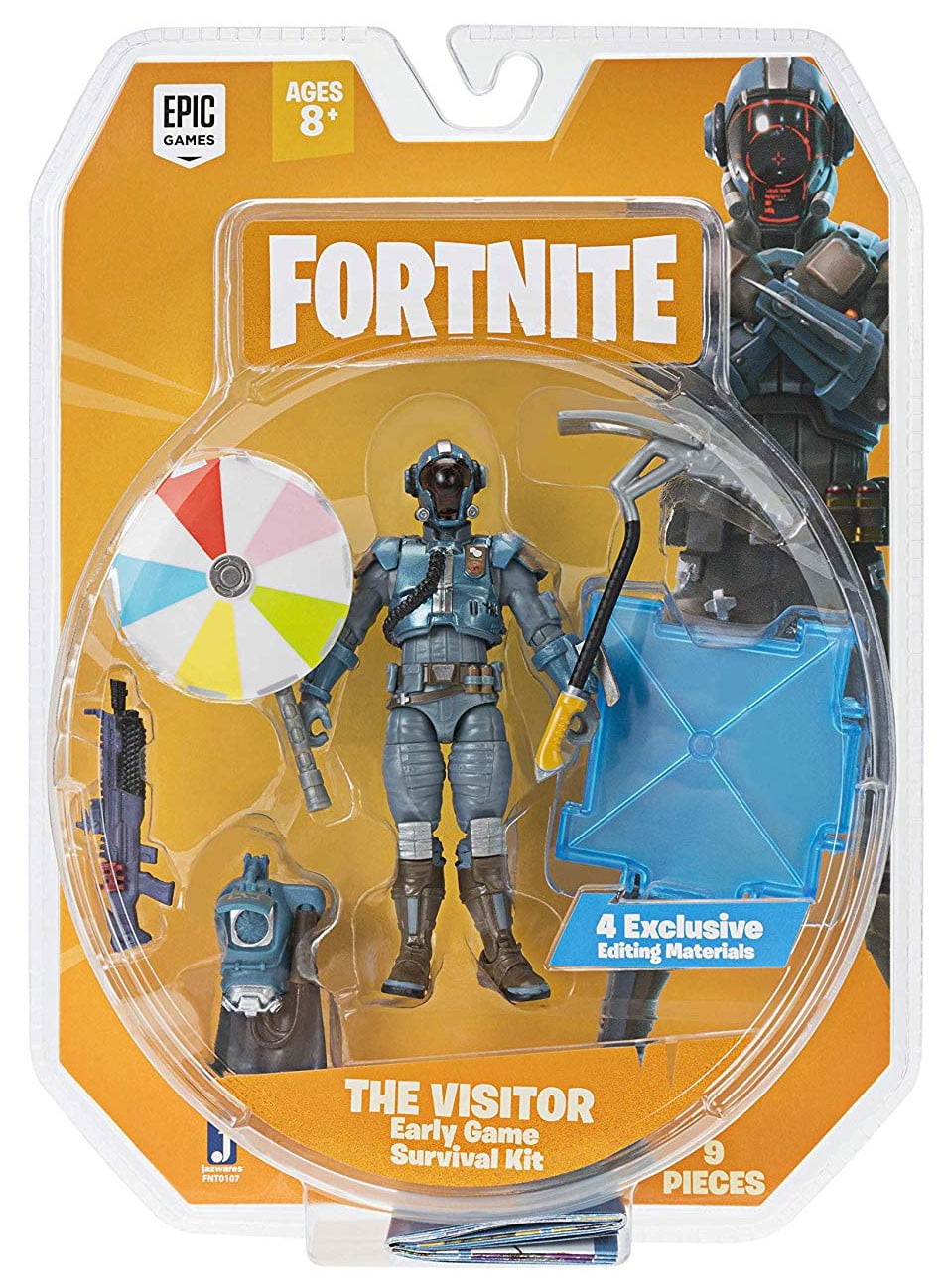 Fortnite Early Game Survival Kit Figure Pack, the Visitor
