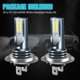thumbnail image 4 of 4pcs H7 Led Light Bulbs, Brighter 110w Led Fog Light Bulbs, 6000k Cool White H7 Led Bulb Kit jkw, 4 of 5