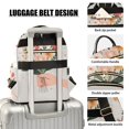 thumbnail image 3 of FORMRS Mini Backpack Purse for Women Travel Daypack Casual Shoulder Bag, Yellow Cute Flower, 3 of 7