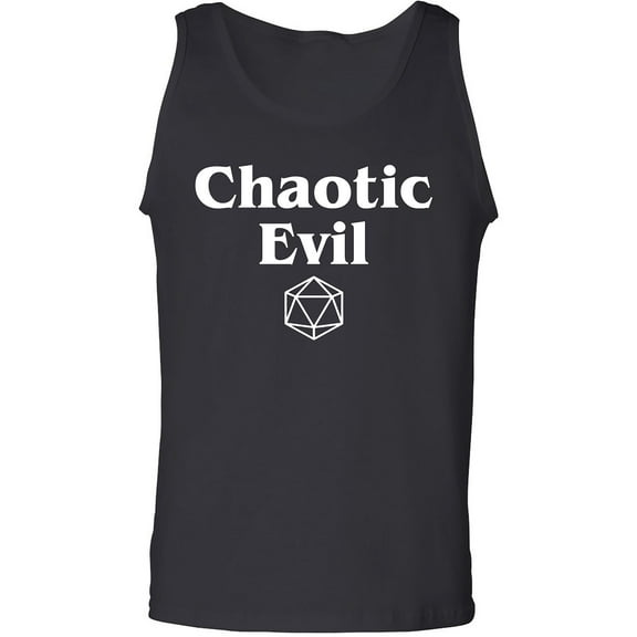 Chaotic Evil Adult Tank Top