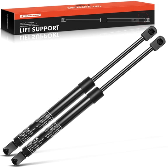 A-Premium Rear Tailgate Lift Supports Shock Struts Compatible with Pontiac Vibe 2003-2008 2-PC Set