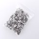 thumbnail image 2 of unbranded 240Ud Accesorios Para Joyería Hechos A Mano Flor Plana Estilo Tibetano En Plata Ideal Para Pulseras Y Collares, 2 of 8