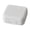 White, variant on White White Portable Pill Case With 7 Compartments For Daily Medicine Organizer Leak Proof
