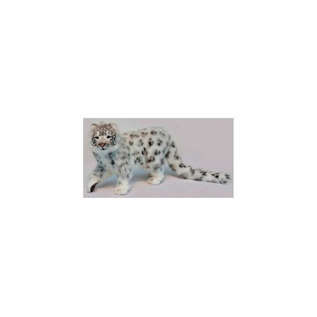 Hansa Standing Snow Leopard Plush Toy - Walmart.com