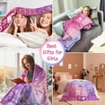 thumbnail image 6 of Yibo Pink birthday gift Blanket Flannel Soft and Comfortable Anti-static Bed Sofa Blanket, 6 of 6