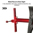 thumbnail image 3 of Archery Recourbe Nœud de Vue, Fer Réglable Cible en Forme de T Accessoires de Tir à l'Arc Nœud de Vue pour Pratique de Cible, 3 of 7