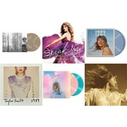 Folklore (X) (Beige Vinyl/2LP) & Speak Now & 1989 (Taylor's Version) (2LP/Crystal Skies Blue Vinyl) & 1989 & Lover & Fearless (Taylor's Version) (Gold Vinyl/3LP)