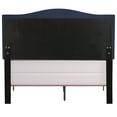 thumbnail image 3 of Ember Interiors Kiley Upholstered Arched Queen Bed with Nailhead Trim, Blue Velvet, 3 of 8