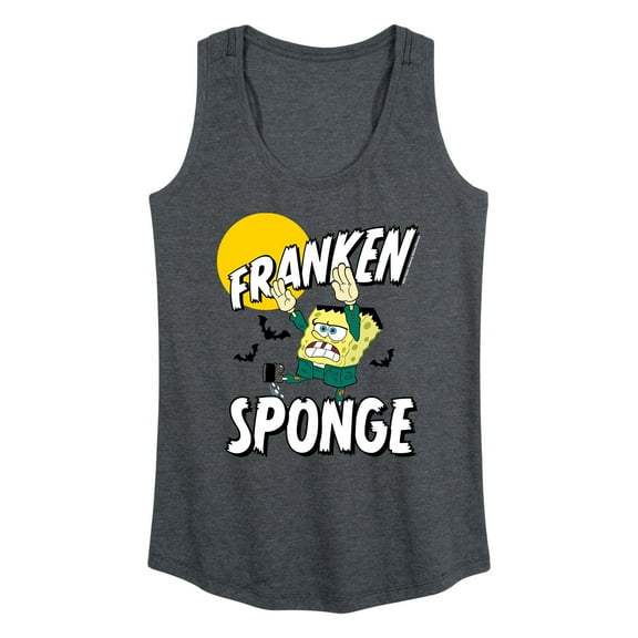 SpongeBob SquarePants - Franken Sponge - Women's Racerback Tank Top