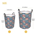 thumbnail image 2 of Large Laundry Basket with Handles - Popcorn Kids Baby Dirty Clothes Laundry Hamper for Bedroom Aesthetic, 2 of 5