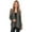 Charcoal, variant on Women's Solid Open Front Long Sleeve Lightweight Soft Basic Sweater Cardigan