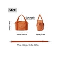 thumbnail image 5 of Deago Women's Nylon Tote Bag Casual Shoulder Crossbody Bags Handbags Multi Pocket Lightweight Top Handle Satchel Purse, 5 of 9