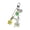 Yellow, variant on Giaone Elegant Fish Star Wishes Bottle Acrylic Keychain Lightweight Sentimental