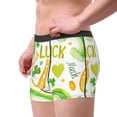 thumbnail image 3 of Kdxio Men's Boxer Briefs with St Patrick's Day1 Print - Comfortable and Breathable Underwear for Everyday Wear, 3 of 7