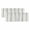 Sage, Cream, variant on 2 Pack Valances for Windows, Blue Stripes Window Valances for Living Room/Bedroom/Bathroom, Modern Minimalist Vertical Stripes Pattern Light Filtering Kitchen Curtain Valance 42"W x18" L