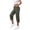 #01 Army Green 【Mix, Match & Rotate: Stock Up on Daily Colors】, variant on Women's Solid Straight-Leg Stretch Waist Capri Cargo Capris, Convenient Side Pockets Breathable Wrinkle Resistant Fabric for Casual Work Cropped Utility | TruHer,Black M