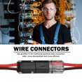 thumbnail image 4 of 10 Uds conector de Cable rápido terminales de crimpado de Cable eléctrico sin soldadura sin tornillos Sywqhk Para estrenar, 4 of 7