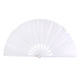 thumbnail image 2 of Dianhelloya Vibrant Lightweight Folding Fan for Dance Performances, Stage Props, Parties - Portable Handheld Cooling Accessory with Ergonomic Handle (33cm, Multi-Color), 2 of 8