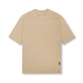 thumbnail image 4 of Askfv Men's Oversized T shirt Solid Color Gym Top Short Sleeve Split Hem Streetwear, 4 of 4