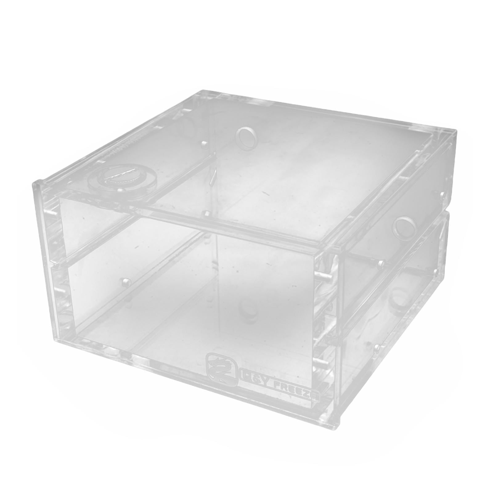 Wzmzjy Water Cooling Tank Dual Optical Drive 1.25L Watercooling Systems for PC Computer