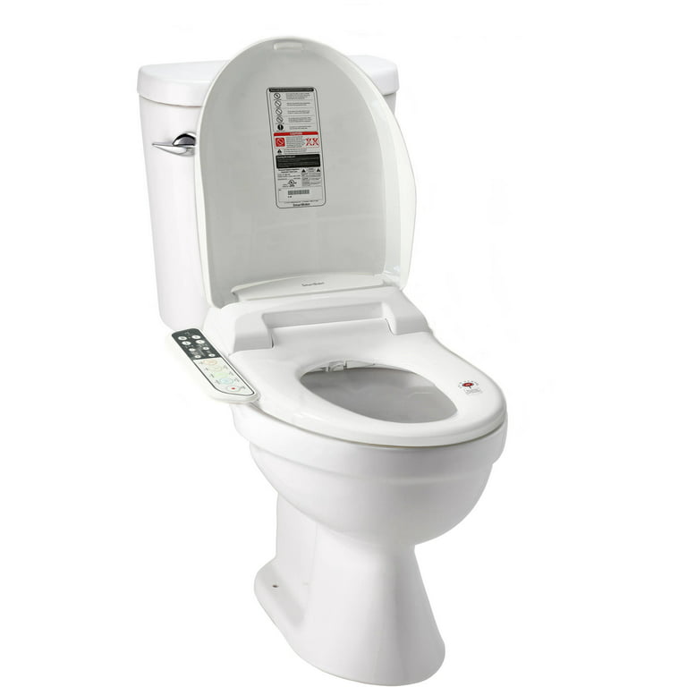 TEJJER Siphon Touchless Flush Bidet LED Electric Complete Ceramic Toilet  Set, Smart Toilet