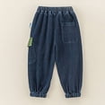 thumbnail image 7 of UFOUND Toddler Children Soft Jeans Fall New Boys Pants Girls Cargo Pants Fall Girls Casual Pants Fall Soft Trousers, 7 of 7