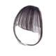 thumbnail image 2 of Flequillo de aire falso con clip en postizos de cabello Marrón y negro, 2 of 8