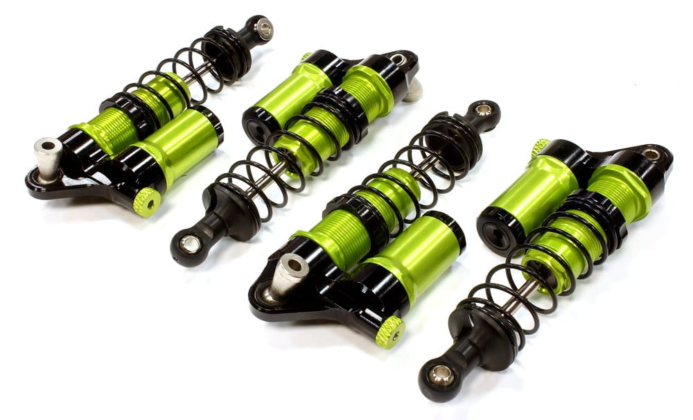 Integy RC Toy Model Hopups C25491GREEN Billet Machined Piggyback