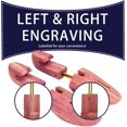 thumbnail image 4 of MOLOGART Men's Cedar Shoe Trees, Adjustable Shoe Stretcher for Sneakers or Boots, 4 of 6