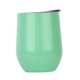 thumbnail image 2 of Vasos de Cerveza Agua Café Té 12 Oz Vasos Bebida Helada Copa Vino Aislada Resistente para al Aire Libre Camping Verde claro Macarena Vaso de vino de acero inoxidable, 2 of 8