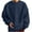 Navy, variant on PuLe Hoodies for Men Fashion Men Comfortable Solid Casual Tops Long Sleeve Round-Neck Sweatshirt
