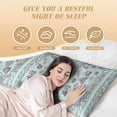 thumbnail image 4 of Gaeub Pirate Adventure Map Printed Long Body Pillowcase Envelope Closure 1 Pack Wrinkle for Night Sweats - 20x54 in, 4 of 8