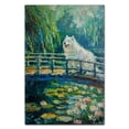 thumbnail image 3 of Hudo Dog Canvas Wall Art,Dog Wall Art print, Colorful Samoyed Dog Decor for Kids Nursery Bedroom Living Room Office Home Unframed 8x12 inches, 3 of 5