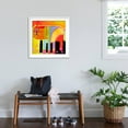 thumbnail image 3 of Art.com Kurt the Cat Art Print by Susse Volander, White Frame Wall Art, 29" x 29", 3 of 4
