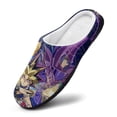 thumbnail image 3 of Mens Cozy Slippers Yu-Gi-Oh Warm Soft Plush Slipper Slip-on House Shoes for Home Indoor Outdoor, 3 of 7