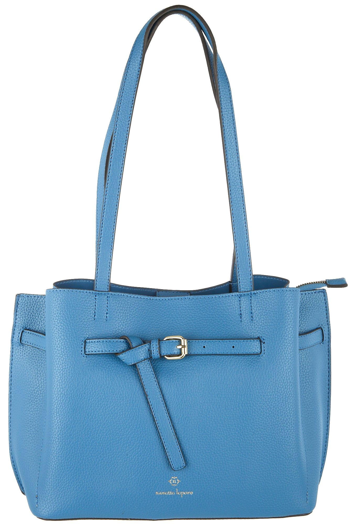 Nanette lepore charlie logo Tote orders bag