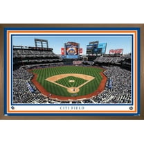 MLB New York Mets - Citi Field 22 Wall Poster, 22.375" x 34" Framed