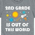 thumbnail image 3 of Instant Message - Out Of This World 2nd Grade - Youth Short Sleeve Graphic T-Shirt, 3 of 6