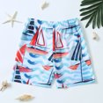 thumbnail image 6 of Youmylove Boys Swim Trunks Retro Toddler Boy Swimsuit Shorts 1 To 6Y Kids Boys Swimming Trunks Swimsuit Bathing Beach Swim Shorts Cartoon Baby Swimwear Kids Quick Dry Swimwear, 6 of 7