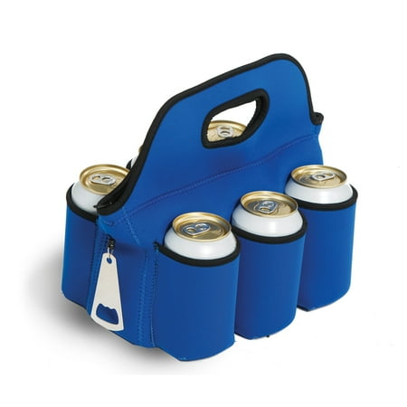 

10 Blue 6 Pack Snack Holder