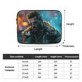 thumbnail image 2 of Man Cyberpunk Style Laptop Sleeve Bag Compatible With MacBook Air / Pro iPad MateBook Tablet Surface HP Lenovo Dell ASUS Acer Laptop Computer Protective Size: 12 inch, 2 of 5