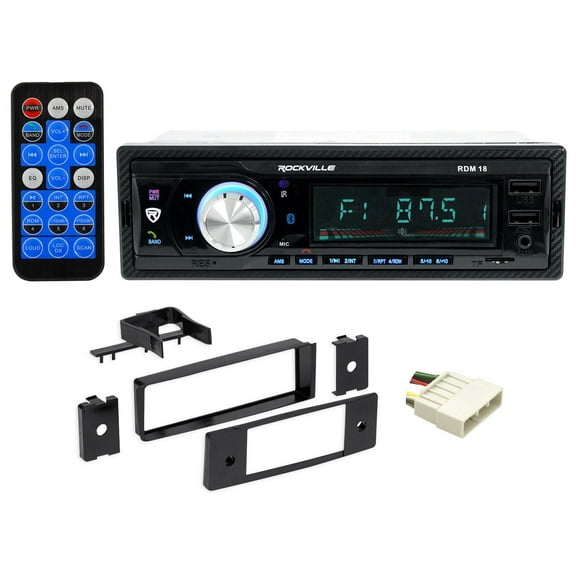 In-Dash Digital Media Bluetooth Receiver Install Kit 4 1996-1998 Honda Civic