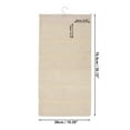 thumbnail image 2 of Unique Bargains 2 Pcs Closet Hanging Organizer Houseware 18-Pocket Double-Sided Hanging Closet Underwear Organizer Beige, 2 of 5