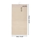 thumbnail image 2 of Organizador de armario colgante de 18 bolsillos de doble cara para ropa interior de Unique Bargains en color beige, 2 of 5